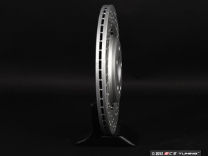 Brake Rotor Cross Drilled & Slotted Geomet Coated - Left - (NO LONGER AVAILABLE)
