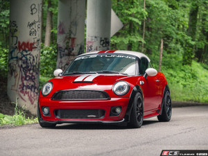 JCW Aerodynamic Kit Black Band Rocker Panel Gloss Black - Right