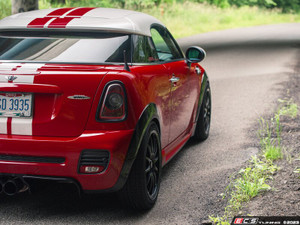 JCW Aerodynamic Kit Black Band Rocker Panel Gloss Black - Right