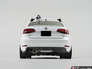 MK6 Jetta Facelift ECS Rear Diffuser Side Spat Add-On Kit - Textured Black