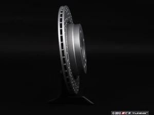 Brake Rotor - Cross Drilled & Slotted Geomet Coated - Left - (NO LONGER AVAILABLE)