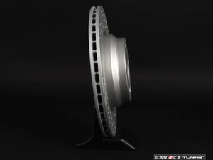 Cross Drilled And Slotted Brake Rotor - Left (330x24)