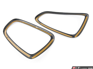 Rear Taillight Carbon Fiber Covers - Set