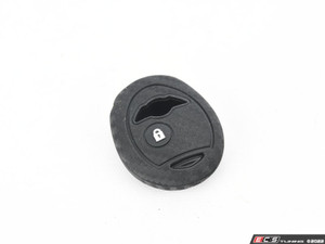 Carbon Fiber Pattern Soft Silicone Key Fob Cover - ES4476469