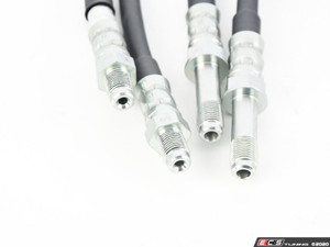 Exact-Fit Stainless Steel Brake Lines - Complete Kit - ES4390740