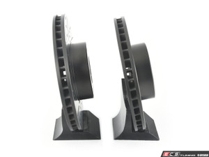 Front V5 Drilled & Slotted Brake Rotors - Set (324x30) - ES4669142