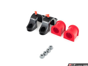 ECS Billet Front Sway Bar Brackets With Polyurethane Bushings - Pair - E9X Non-M - ES4446196