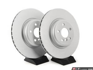 Rear V5 Plain Brake Rotors - Set (345x24) - ES4669077
