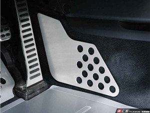 Aluminum Heel Guard Pad - Silver - ES4608977