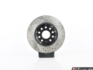 VAG Cross Drilled/Slotted Rotor - ES3522776