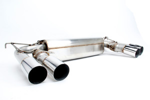 Dinan Free Flow Stainless Exhaust with Polished Tips for BMW F85 X5M F86 X6M