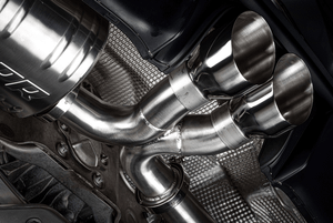 APR Catback Exhaust System - Left Muffler - 982 718 2.0T & 2.5T | CBK0028