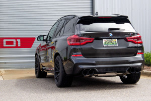 Dinan Free Flow Axle-Back Exhaust Black Tips | BMW X3M/X4M | D660-0086-BLK