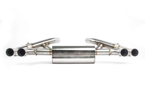 Dinan Free Flow Valved Axle-Back Exhaust w/ Black Tips | BMW M340I 19-20 | D660-0085-BLK
