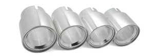 Burger Motorsport Billet 3.75" Exhaust Tips for BMW M3 M4 M5 M6 | BMS-F8X-TIP