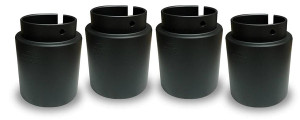 Burger Motorsport Billet 3.75" Exhaust Tips for BMW M3 M4 M5 M6 | BMS-F8X-TIP