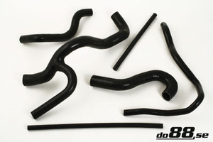 do88 Audi Quattro 10v Radiator hoses Black - do88-kit105S