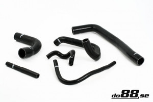 do88 SAAB 9000 Turbo 94-98 Coolant hoses Black - do88-kit16S