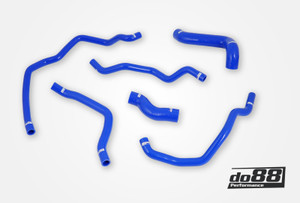 do88 BMW 320 323 325 328 330 E46 Coolant hoses Blue - do88-kit219B