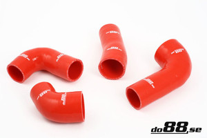 do88 SAAB 9000 Turbo 85-90 Pressure hoses Red - do88-kit31R