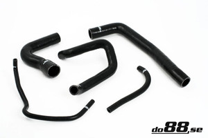 do88 SAAB 9000 Turbo 86-90 Coolant hoses Black - do88-kit32S