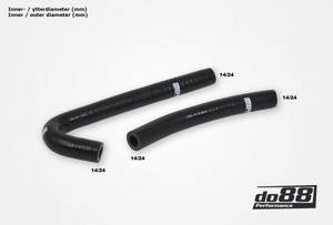 do88 SAAB 900 Turbo T8 1981-1989 Idle control hoses Blue - do88-kit44B