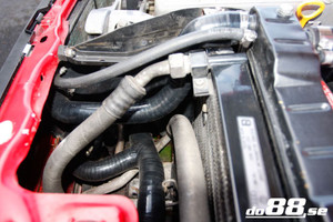 do88 Audi Quattro 20v Radiator hoses Black - do88-kit67S