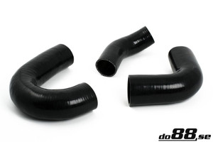 do88 Volvo S40/V40 2.0T/T4 98-04 Pressure hoses Black - do88-kit6S