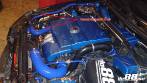 do88 Volvo S40/V40 2.0T/T4 98-04 Coolant hoses Blue - do88-kit7