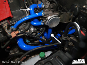 do88 SAAB 9000 Turbo 91-98 Idle valve hoses Blue - do88-kit95B