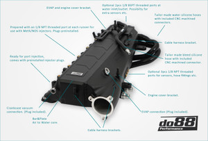 do88 Charge Cooler Manifold MERA, BMW F-Serie (B58) - ICM-440-G