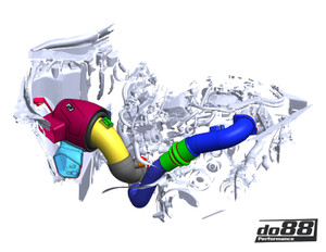 do88 Charge pipe, BMW G-Serie (B58) / Toyota GR Supra A90 - TR-390