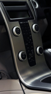 Aluminum Look Radio & Climate Knob Covers