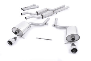 Milltek Cat Back - A4 3.0 V6 B6 quattro - Sedan / Avant / Cabriolet