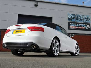 Milltek Resonated - Dual Outlet - Polished Tips - B8 A4 2.0T - Manual Transmission
