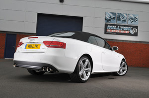 Milltek Quad Outlet Cat Back - A5 Coupe / Cabriolet / Sportback 2.0T 2WD and quattro (see notes for transmission options)