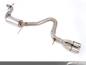 AWE Track Edition Exhaust for MK5 Jetta 2.0T - GLI - Polished Silver Tips