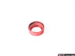 Notched Volume Knob Cover Red Anodize | ES3551159