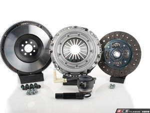 ECS Tuning Stage 2 Performance Clutch Kit with Street Weight Forged Steel Flywheel (25.45lbs) | ES4818047