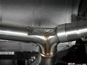F30 F32 N55 Turner Motorsport Rear Muffler Delete Kit - Choose Your Exhaust Tips | ES4629191
