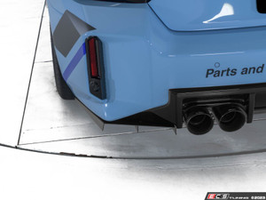 Turner Motorsport Rear Spats - Satin Black - G87 M2 | ES4829938