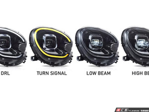 Sequential Projector LED DRL Headlights - Pair | ES4810845