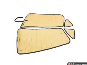 UV Sunshades - Full Vehicle Window Set (Gold) | ES4846414