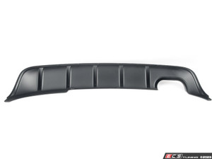 E8x M-Sport Rear Diffuser - Textured Black | ES4708725