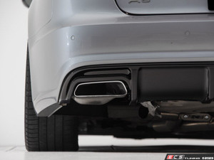 Audi C7.5 A6 S-Line Rear Diffuser - Gloss Black | ES4730275