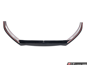Audi 8V.5 (Facelift) 2017+ S3 / A3 S-Line Front Lip Spoiler - Gloss Black | ES4753140