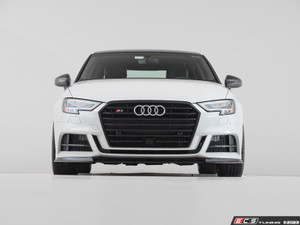 Audi 8V.5 (Facelift) 2017+ S3 / A3 S-Line Front Lip Spoiler - Gloss Black | ES4753140