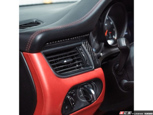 Rennline Carbon Fiber Dash Trim Kit - 95B.1 | ES4819286