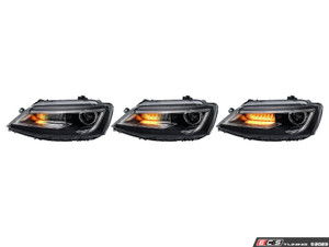 MK6 Projector Headlight Set - Audi Style | ES4810794