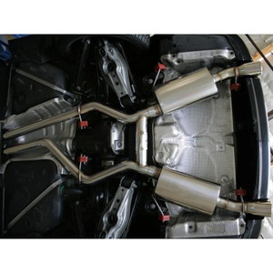 aFe Cat-Back Exhaust - BMW 335i E90/92 07-10 3.0L tt Pol SS-304